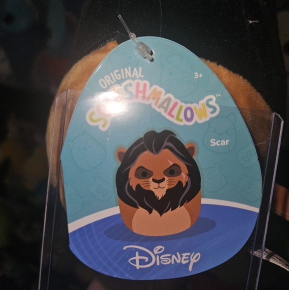 NWT Squishmallows Disney Scar 7.5” from The Lion King 🦁 - Picture 2 of 2